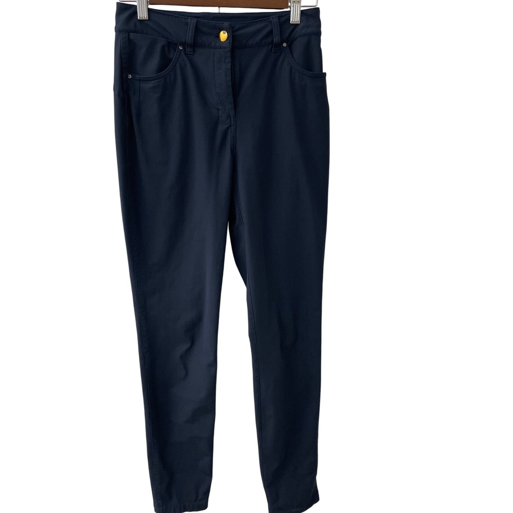 Lululemon Women's  City Sleek 5 Pocket Navy Blue‎ Golf Performance Pants Size 4